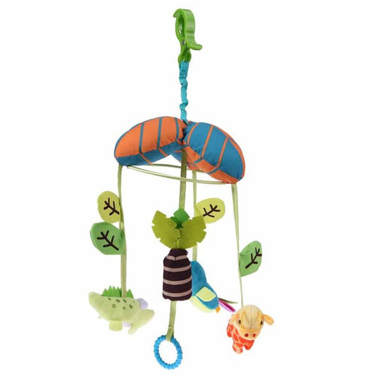 Baby Cartoon Crib Mobile Toys Rattles Musical Bed Bell Infant Car Stroller Doll Hanging Clip Newborn Sleeping Educational Toy
