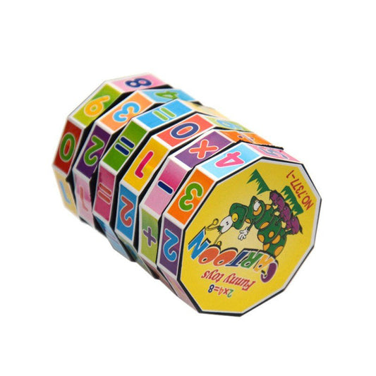 1 pcs Children Education Toys Learning Mathematics Toys Kids Cube Puzzle Toys Gifts