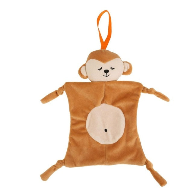 Newborn Baby Cute Rattles Soother Toys Baby Stroller Pram Bed Hanging Toys Kids Plush Educational Toys Baby Funny Teether Toy