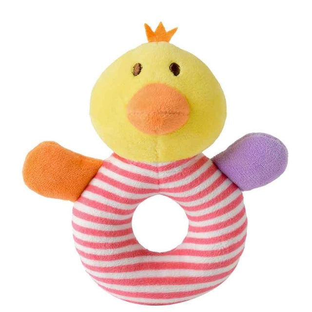 Newborn Baby Cute Rattles Soother Toys Baby Stroller Pram Bed Hanging Toys Kids Plush Educational Toys Baby Funny Teether Toy
