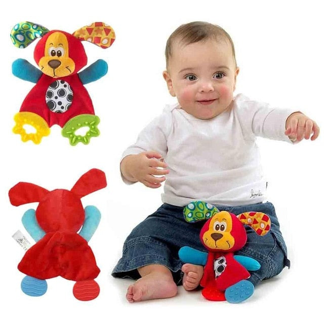 Newborn Baby Cute Rattles Soother Toys Baby Stroller Pram Bed Hanging Toys Kids Plush Educational Toys Baby Funny Teether Toy