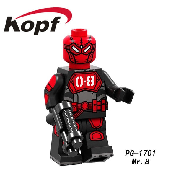 Legoings Minifigured Super Heroes Black Widow Gamora Captain America Riddler Magik Spider-Man Toys For Children Gift PG1698