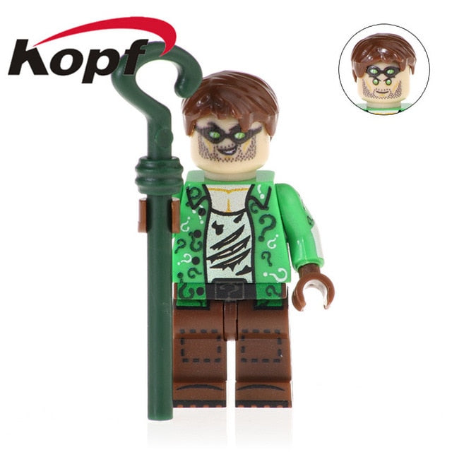 Legoings Minifigured Super Heroes Black Widow Gamora Captain America Riddler Magik Spider-Man Toys For Children Gift PG1698