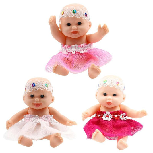Simulation Pocket Baby Doll Transparent Ball Cute Toy Kids Birthday Gift