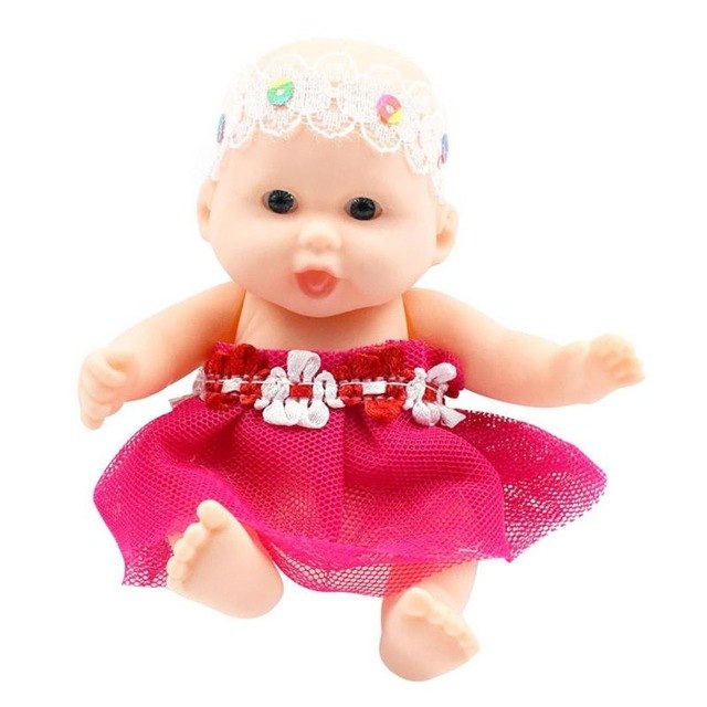 Simulation Pocket Baby Doll Transparent Ball Cute Toy Kids Birthday Gift