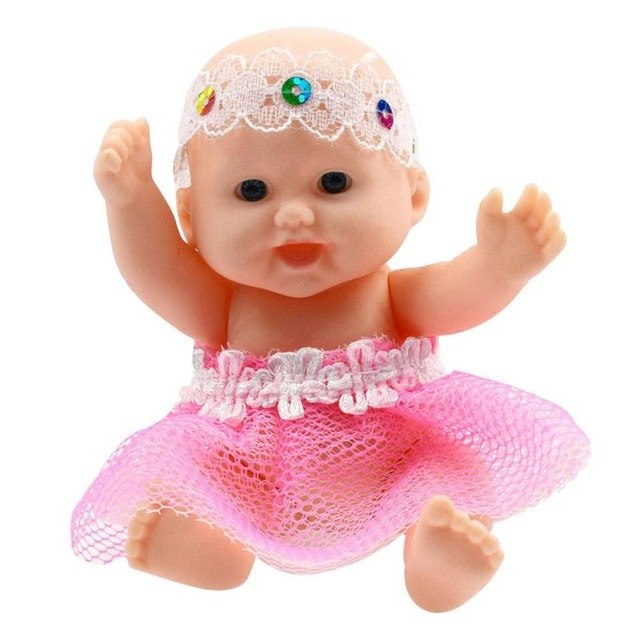 Simulation Pocket Baby Doll Transparent Ball Cute Toy Kids Birthday Gift